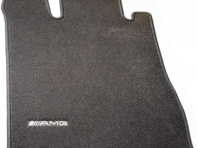 AMG коврики салона велюровые антрацит для Мерседес ML class W163 1998-2005, 4 шт.