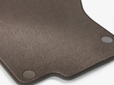 Коврики салона велюровые цвет Ява тёмный для Мерседес GL class X164 2006-2012, ML class W164 2005-2011, 4 шт.