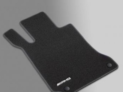 AMG коврики салона велюровые чёрные для Мерседес GL class X166 2012-2015, ML class W166 2011-2015, GLE class C292 2015-н.в., 4 шт.