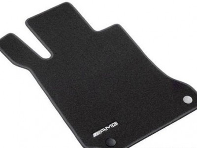 AMG коврик салона велюровый черный для Мерседес C class W205 2014-н.в., 4 шт.
