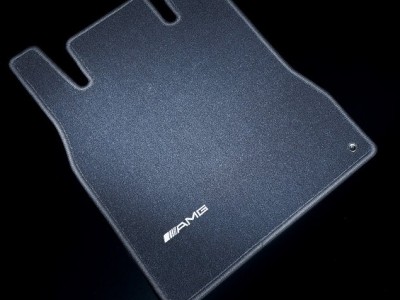 AMG коврики салона велюровые антрацит, чёрные для Мерседес S class W221 2005-2013, 1 шт, 4 шт.