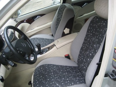 Оригинальные модельные чехлы на сидения для автомобиля Hyundai Trajet 2000-н.в. (материал: твид, кожзам; любые тона)