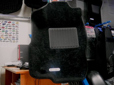 Коврики салона 3D VIP Sotra для MB W164 M-Class 2005-2011/ X164 GL-Class 2006-2012, 2 ряда 3 части, чёрный и серый цвет