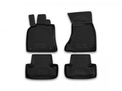 Коврики в салон для Audi Q5 2008-2016, 4 шт. (полиуретан) Novline
