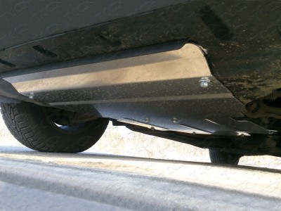 Защита картера (TCC) для Audi Q5 2008-2016, (алюминий) 4 мм