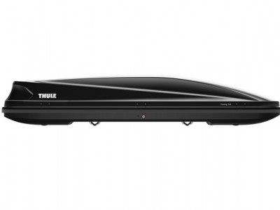 Бокс автомобильный Thule Touring Alpine (232х70х42 см.) (Швеция) цвет: чёрный глянцевый, титановый