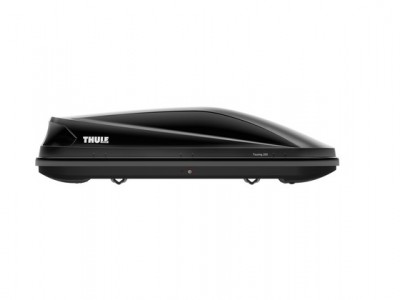 Бокс автомобильный Thule Touring Touring M (175х82х45 см.) (Швеция) цвет: чёрный глянцевый, титановый, антрацит