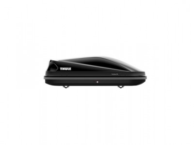 Бокс автомобильный Thule Touring Touring S (139х90х40 см.) (Швеция) цвет: чёрный глянцевый, титановый