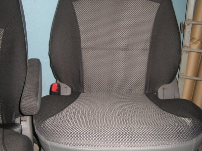 Оригинальные модельные чехлы на сидения для автомобиля Fiat Scudo 1996-2006 (материал: твид, кожзам; любые тона)